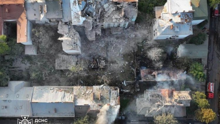 Nach dem Drohnen- und Raketenangriff auf Lemberg (Lviv)