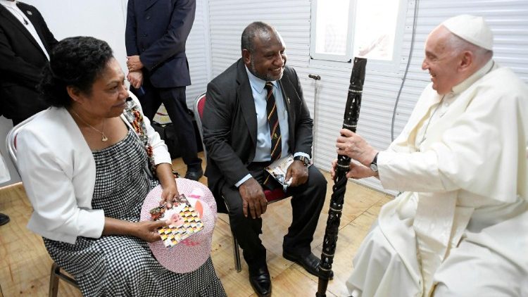 Pope Francis visits Papua New Guinea