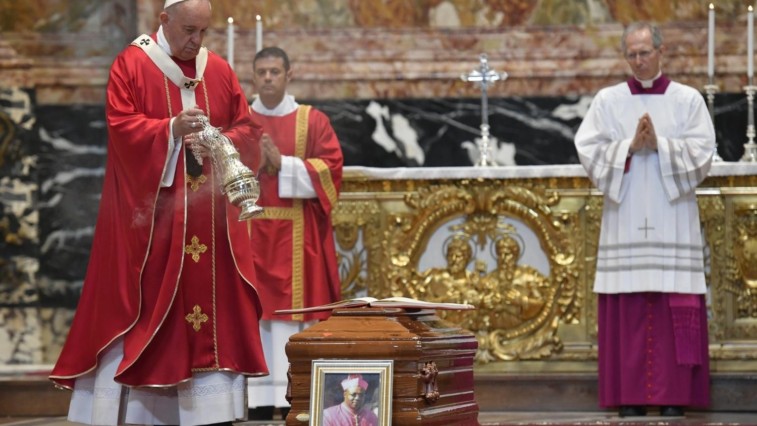 Pope Francis Homily At Funeral Mass For Archbishop Leon Kalenga