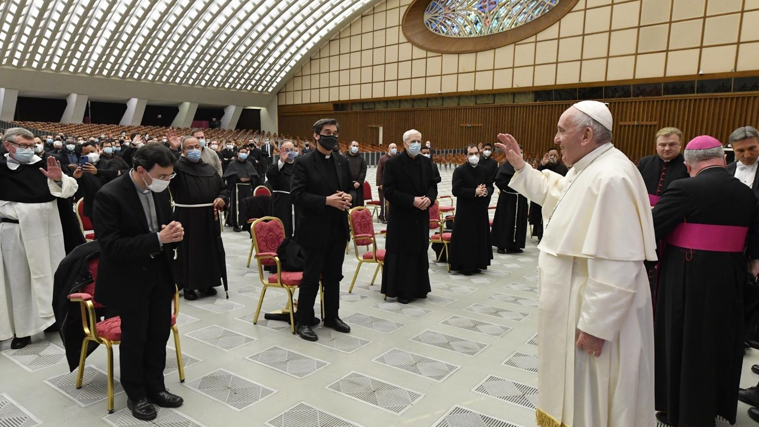 教皇と内赦院セミナー参加者との出会い バチカン ニュース