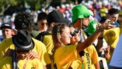 File photo of young people at WYD 2023 in Lisbon