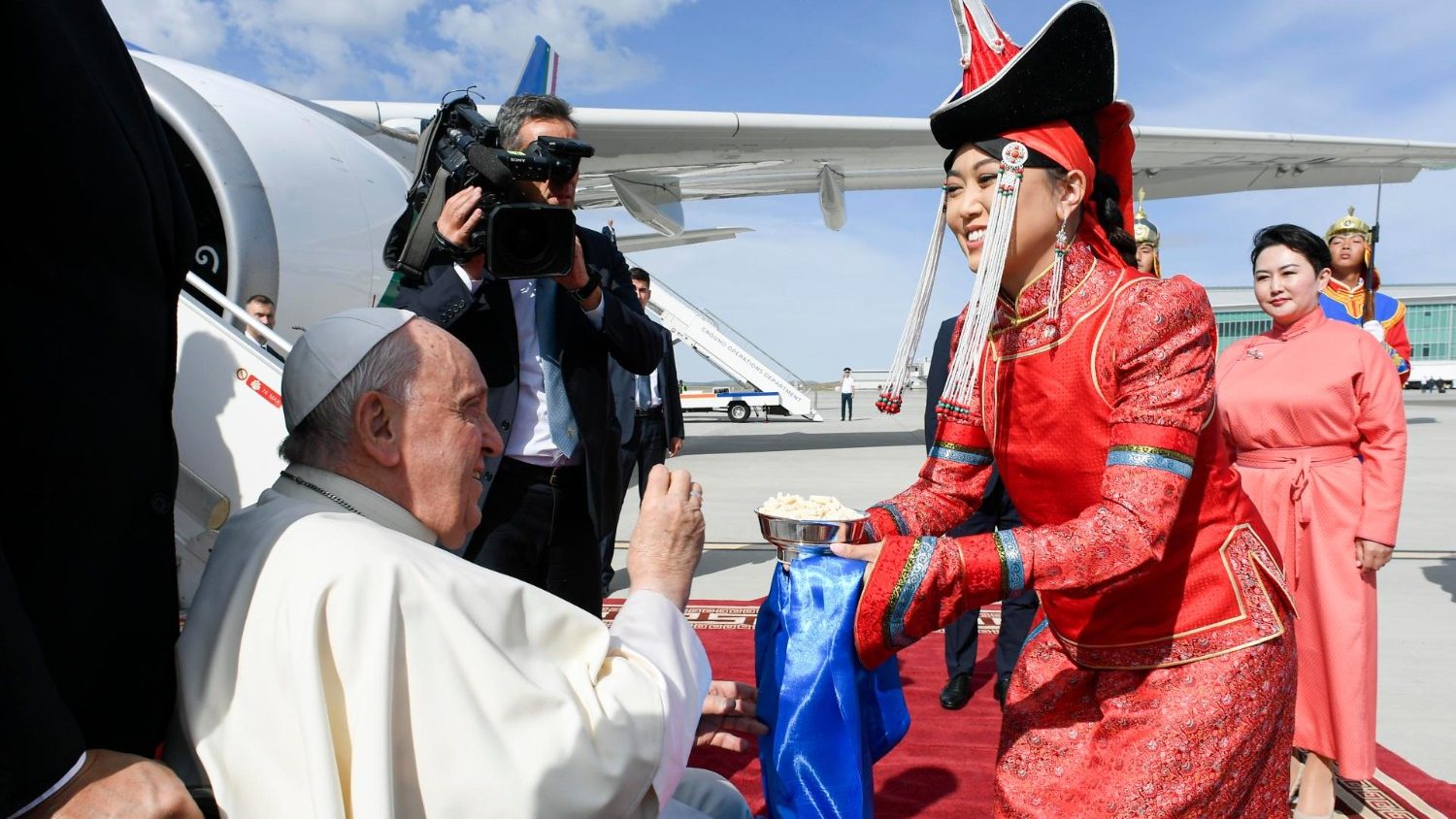 the pope's visit to mongolia