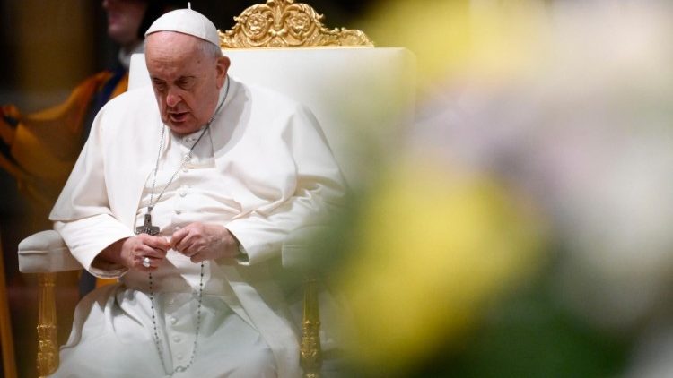 Pápež, Modlitba za pokoj (okt. 2023)