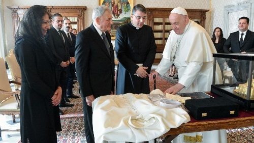 Le président irakien reçu au Vatican, le sort des chrétiens du pays évoqué