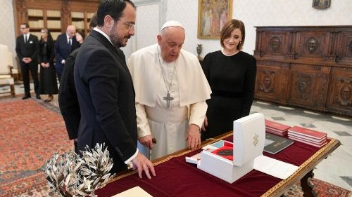 Le président chypriote reçu au Vatican, la Terre Sainte évoquée