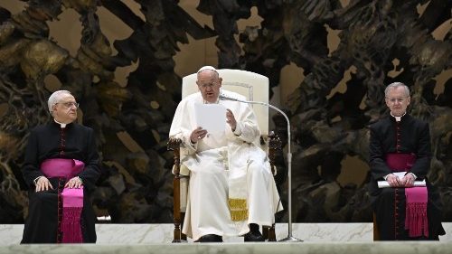 Generalaudienz am 1. 5. 2024: Die Katechese des Papstes