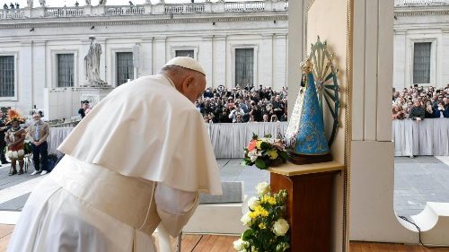 Le Pape demande l'intercession de Marie pour la paix dans les pays en guerre 