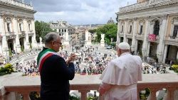 2024.06.10 Visita di Papa Francesco in Campidoglio