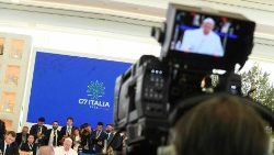 Papa Francesco nel suo intervento sul tema della Intelligenza Artificiale al G7