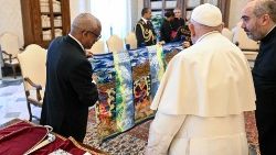 L'udienza del Papa a José Maria Neves, presidente della Repubblica di Cabo Verde