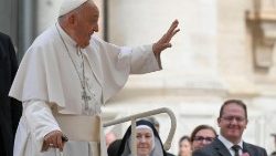 教皇フランシスコ　2024年6月19日の一般謁見　バチカン・聖ペトロ広場