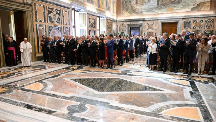 Popiežiaus audiencija fondo „Centesimus Annus pro Pontifice“ tarptautinio suvažiavimo dalyviams 2024 m. birželio 22 d.