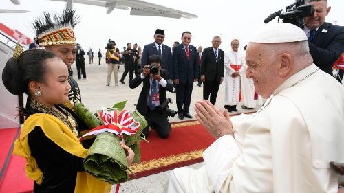 Le Pape François est arrivé à Jakarta