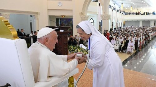 Le Pape exhorte à diffuser le parfum de paix et de justice de l’Évangile