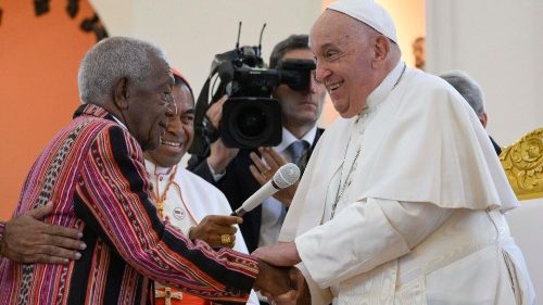 Papst trifft Kirchenleute in Osttimor – „Duft Christi verbreiten“