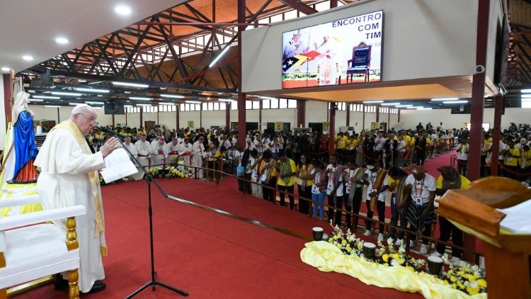 Baba Mtakatifu Francisko, Jumatano tarehe 11 Septemba 2024 amekutana na kuzungumza na vijana wa kizazi kipya nchini Timor ya Mashariki; kielelezo cha utimilifu wa maisha na matumaini.