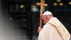 El Papa Francisco en el Estadio Nacional de Singapur