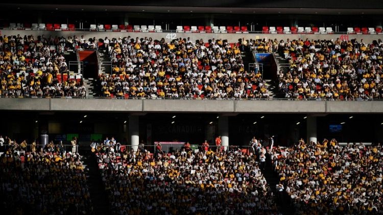 Die Messe im Stadion