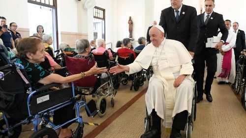 El Papa a los ancianos y enfermos de Singapur: Recen por la Iglesia y la humanidad