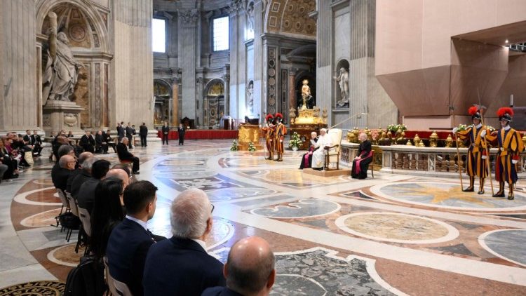 Audiência com o Papa Francisco 