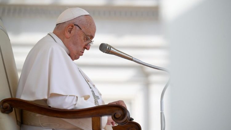 Papa Francisco durante a Audiência Geral desta quarta-feira, 18 de setembro 