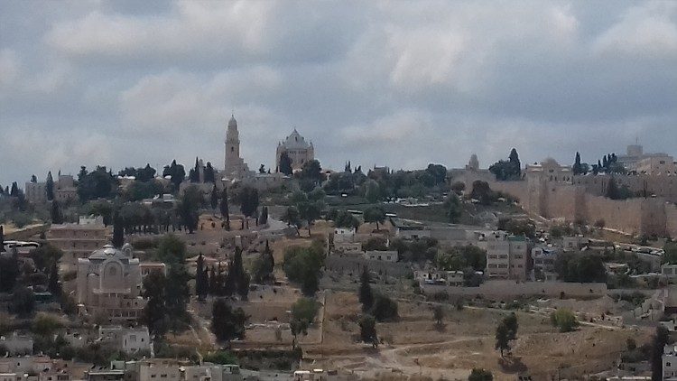 Terra Santa - Monte Sion con la Chiesa della Dormizione