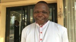Le cardinal Dieudonné Nzapalainga, archevêque de Bangui (République Centrafricaine)