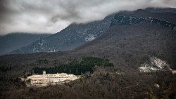 Das Kloster Trisulti, malerisch gelegen