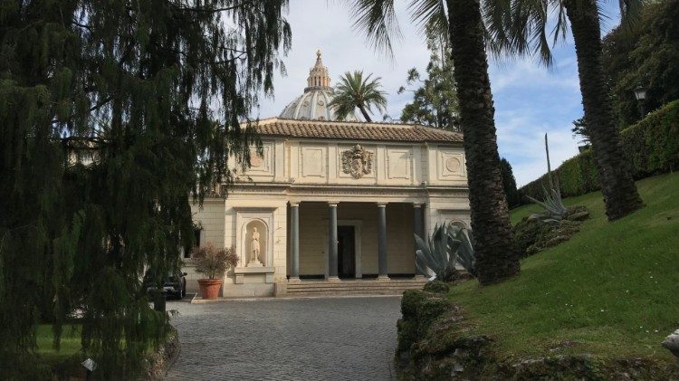 Der Sitz der Päpstlichen Akademie der Wissenschaften in den Vatikanischen Gärten