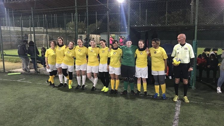 Vatikanisches Frauenfußballteam