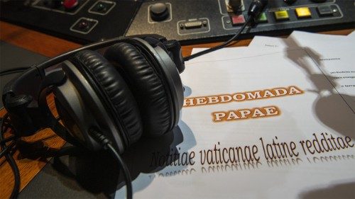 Il notiziario in latino della Radio Vaticana