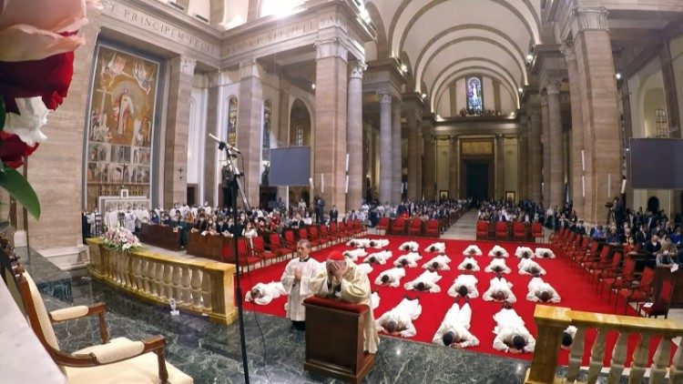 Archivbild: Priesterweihe von Opus Dei in Rom von 2020