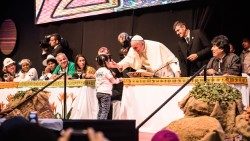 Encuentro del Papa con los Movimientos Populares en Santa Cruz de la Sierra, Bolivia. (Foto de archivo)