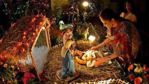 Pesebre de Navidad.