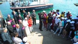 Papa a Lampedusa 08/07/2013