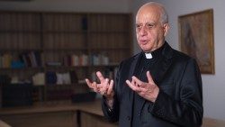 Monsignor Rino Fisichella, pro-prefetto del Dicastero per la Nuova Evangelizzazione