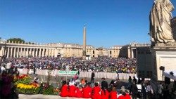 Jugendtreffen am Ostermontag mit dem Papst