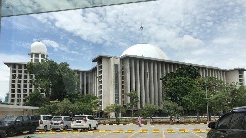 Cathedral of Our Lady of the Assumption in Jakarta, Indonesia