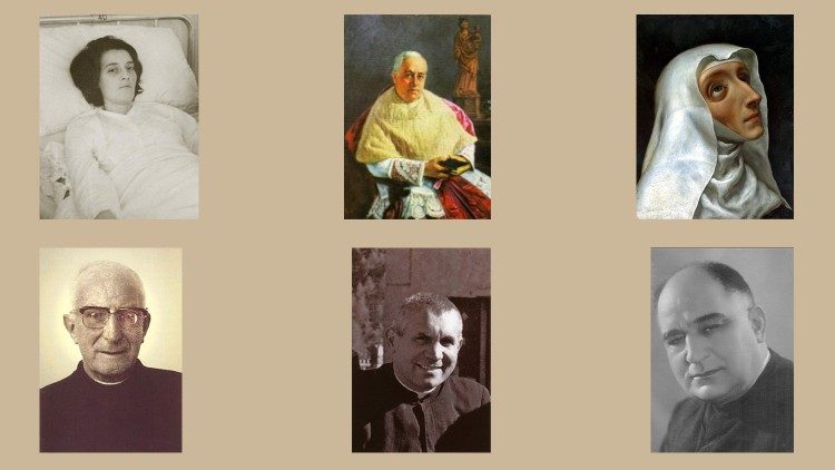 Med novimi častitljivimi BOžjimi služabniki so štirje duhovniki, ena redovnica in ena laikinja