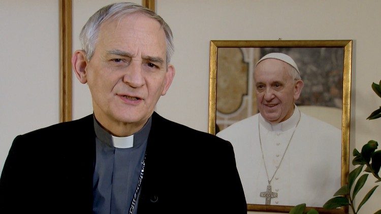 Кардинал Матео Дзупи, папски пратеник на мирна мисия за Украйна