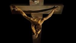 Un'immagine di Gesù sulla croce