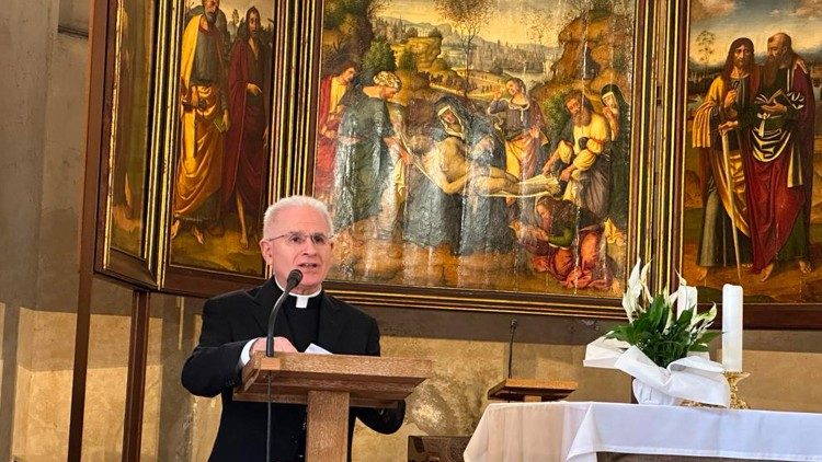 Foto de arquivo: presidente da Comissão dos Episcopados Católicos da União Europeia, dom Mariano Crociata (Vatican Media)