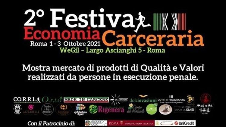 La locandina del Festival di economia carceraria