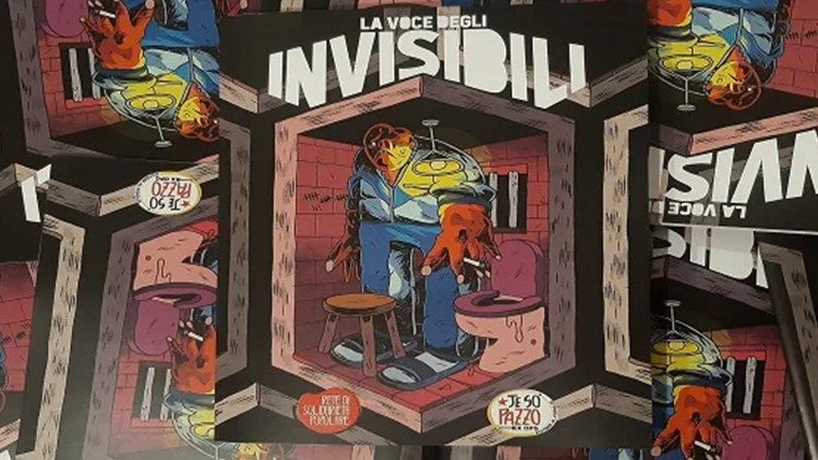 La copertina di "La voce degli invisibili"