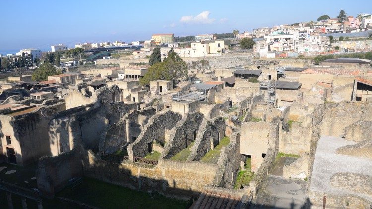 Gli scavi di Ercolano