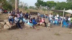 Missão entre os refugiados em Adjumani, Uganda