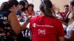 Save the Children em Palermo, Itália