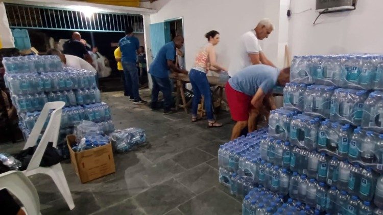 A solidariedade do Santuário Cristo Redentor