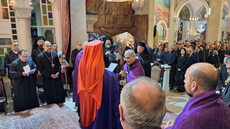 2023.12.16 Presa di possesso della Diocesi di Damasco Mons Assadourian