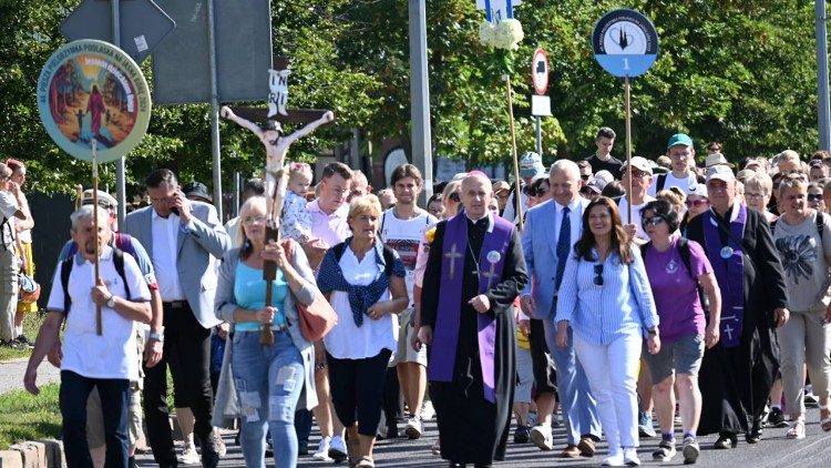 Pielgrzymka Podlaska na Jasną Górę (Ks. Bartosz Svabik, Biuro Prasowe Diecezji Siedleckiej)